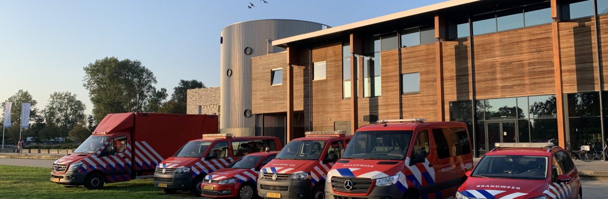 Brandweerduikers VR Kennemerland oefenen